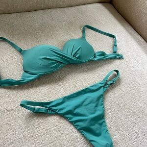 Turquoise swim suite